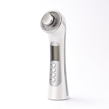 Ultrasonic Deep Cleaning Device Facial Lifting Massager 3 Colors LED Light